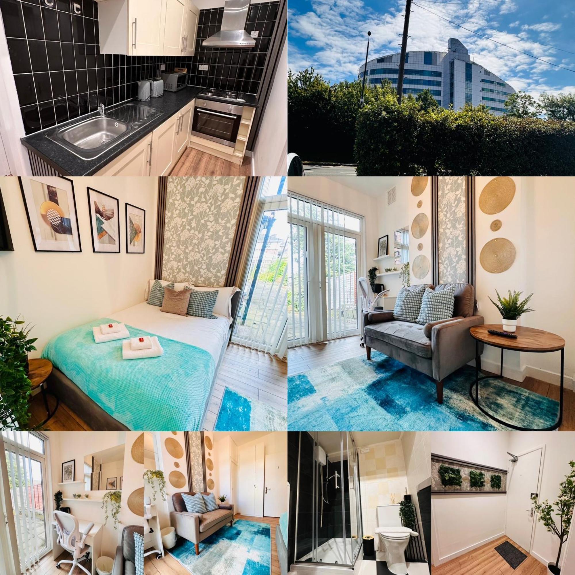 R2 - Elegant Private Room Opposite Queen Elizabeth Hospital - Harborne Birmingham Exterior foto